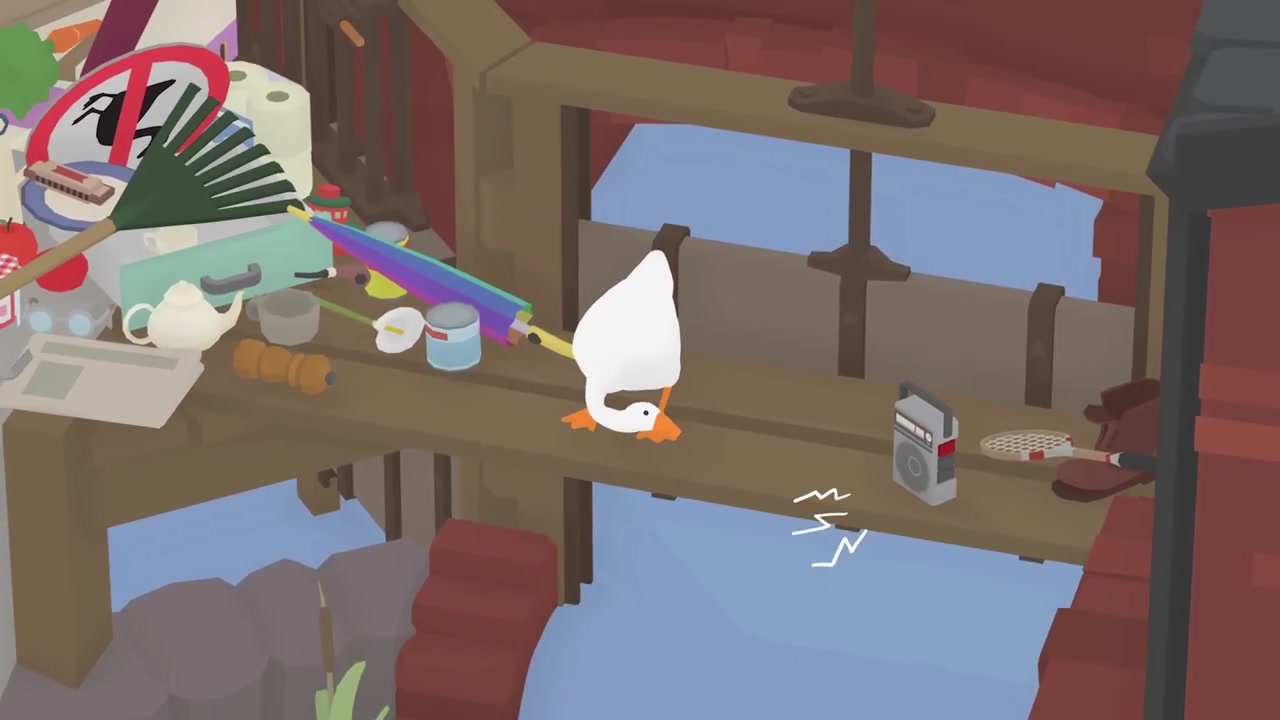 《捣蛋鹅》确定 12 月 17 日推出 ps4 版,官方宣传视频放出_哔哩哔哩