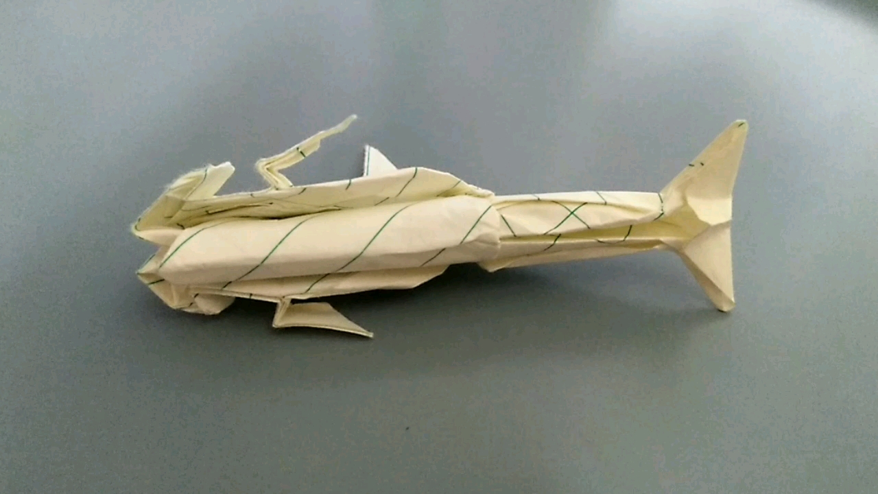 折纸立体虎鲸