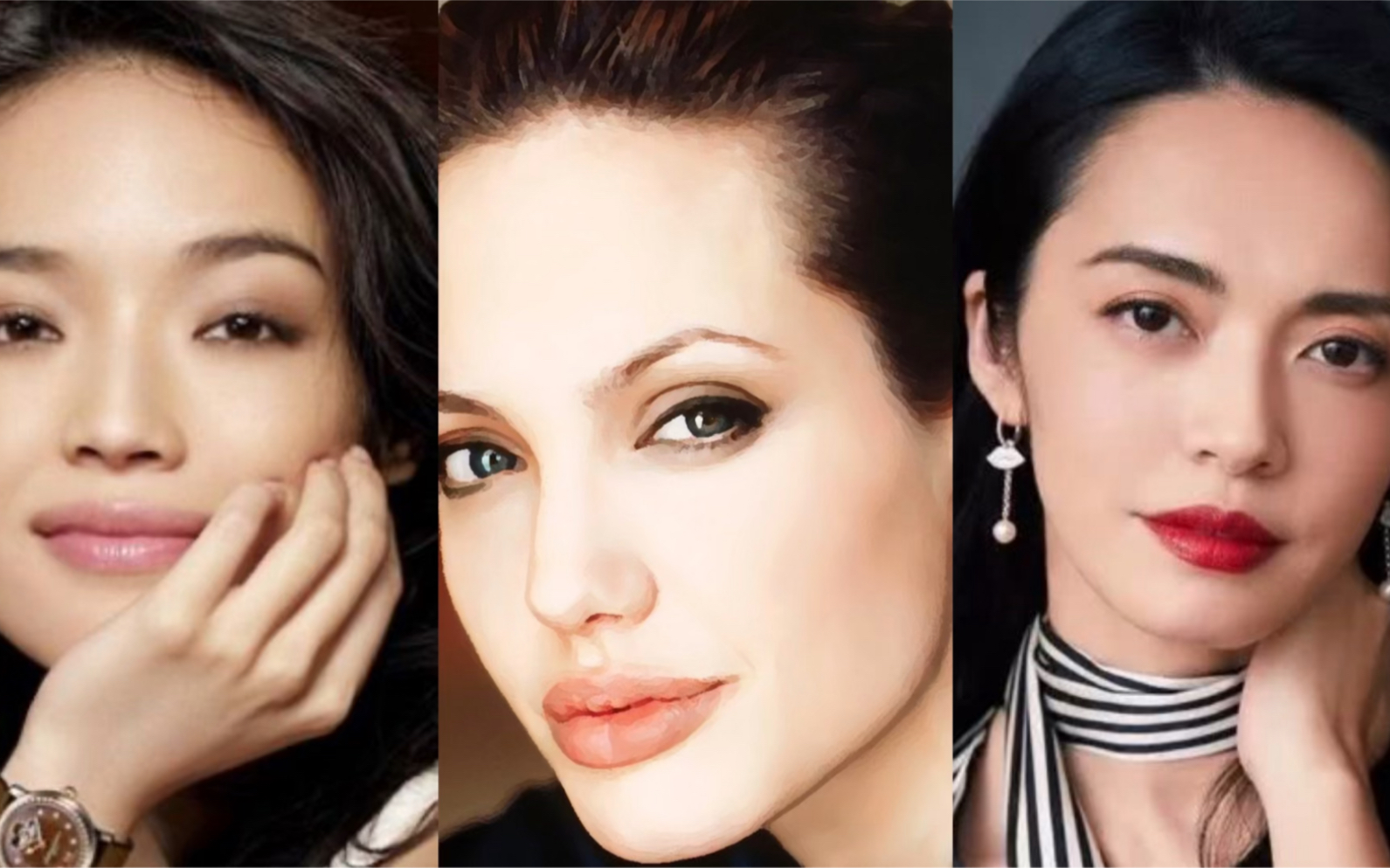 盘点娱乐圈的大嘴美女!