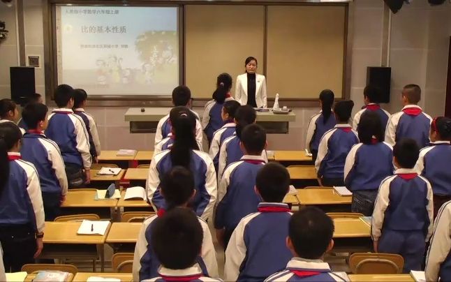 人教版小学数学六上:《比的基本性质》优质公开课获奖课 (有课件教案 ) 六年级上册哔哩哔哩bilibili