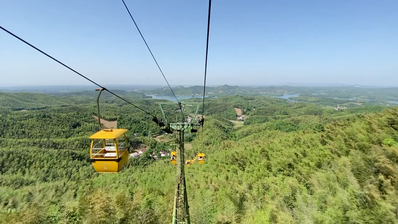 观天下景区索道