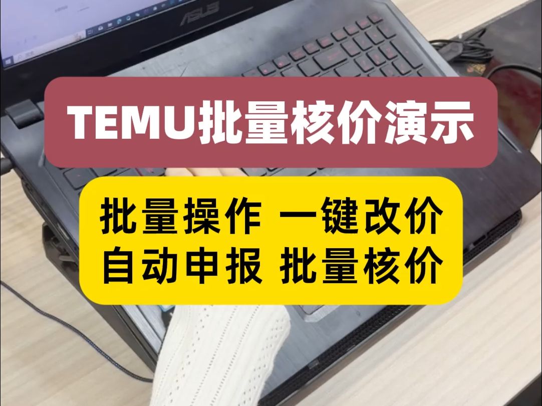 TEMU批量核价教程哔哩哔哩bilibili