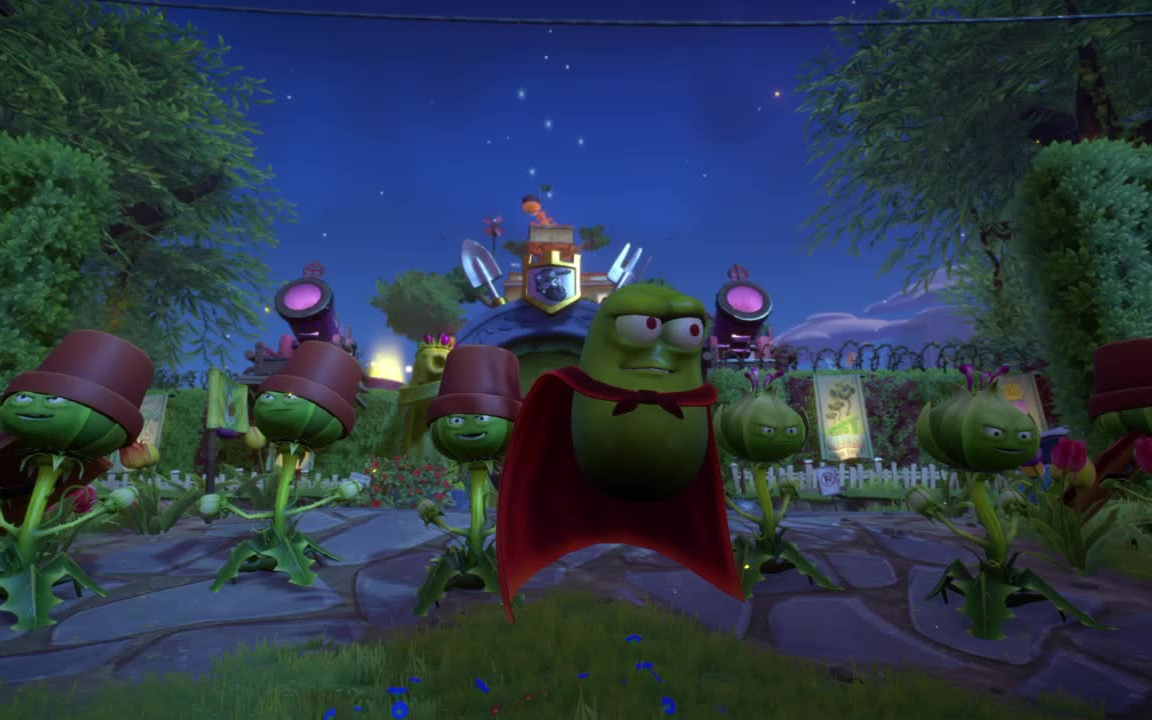 植物大战僵尸花园战争2超人脑袋和玫瑰特工的任务