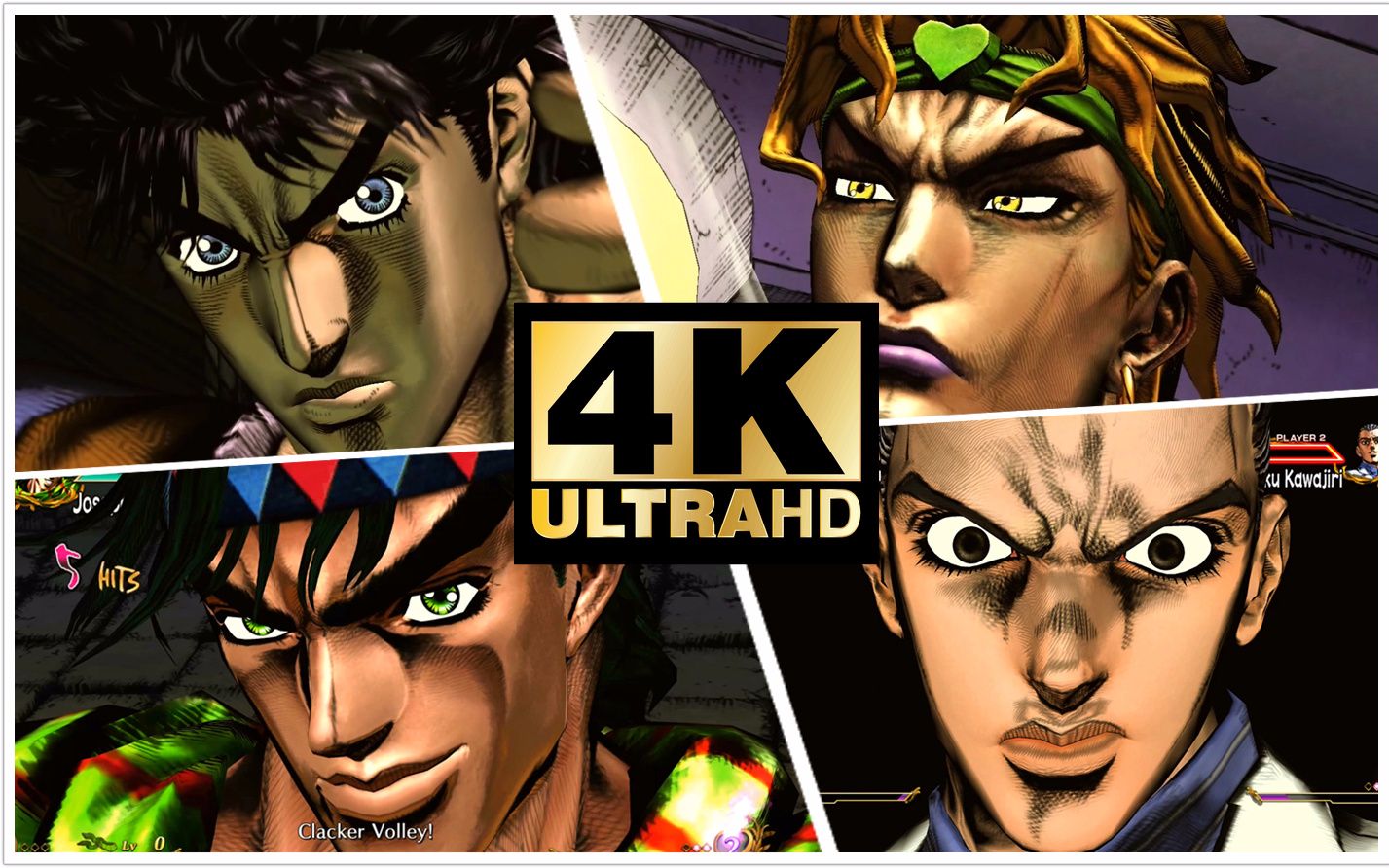 【4k/60fps】《jojo全明星大乱斗》全特殊剧情彩蛋动画