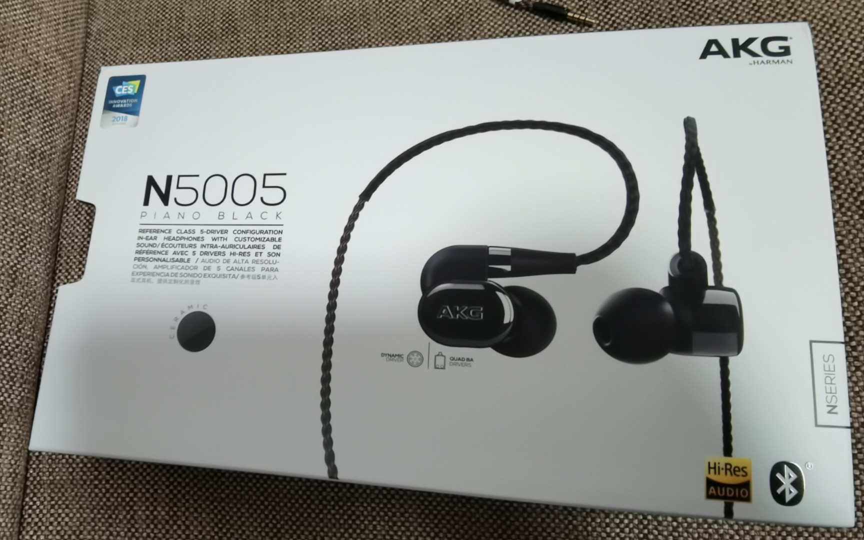95 akg n5005 开箱