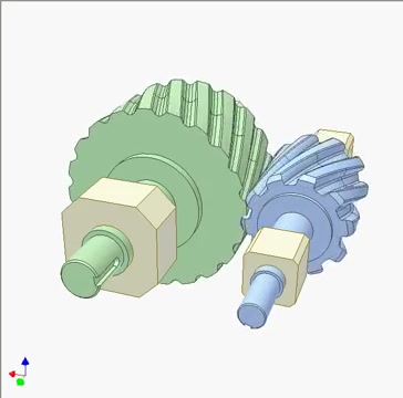 诺维科夫齿轮(人字齿轮)哔哩哔哩bilibili