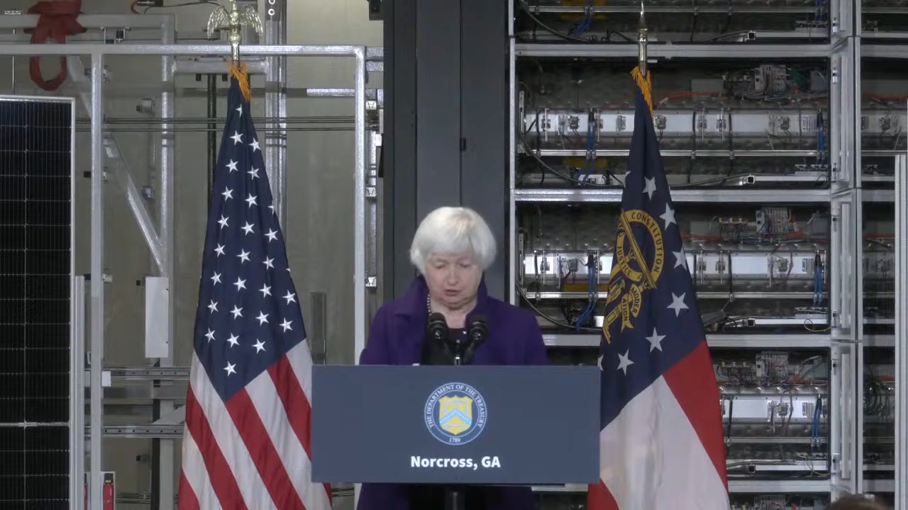 Remarks by Janet L. Yellen at Suniva in Norcross, Georgia,Mar 27,2024哔哩哔哩bilibili