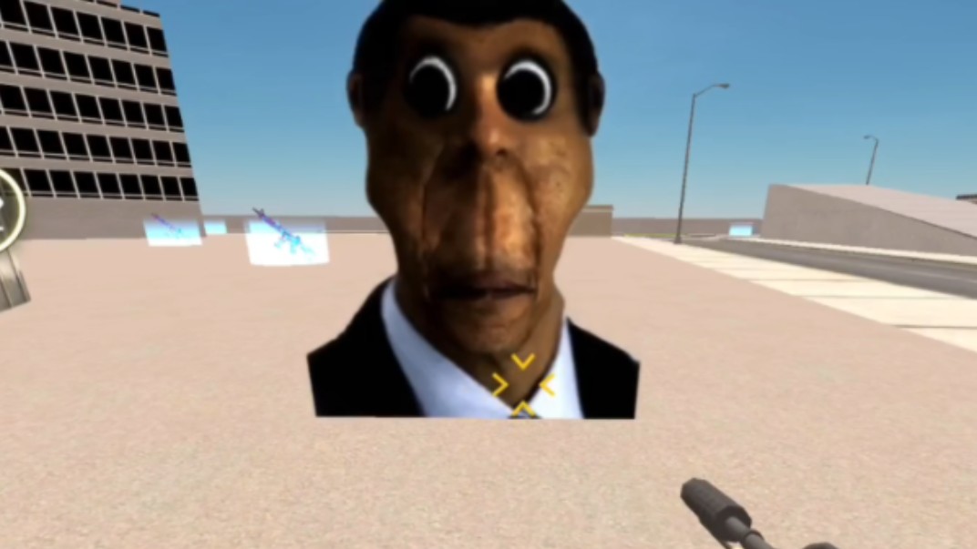 终极沙盒#今天挑战欧巴嘎的新形态,表情包