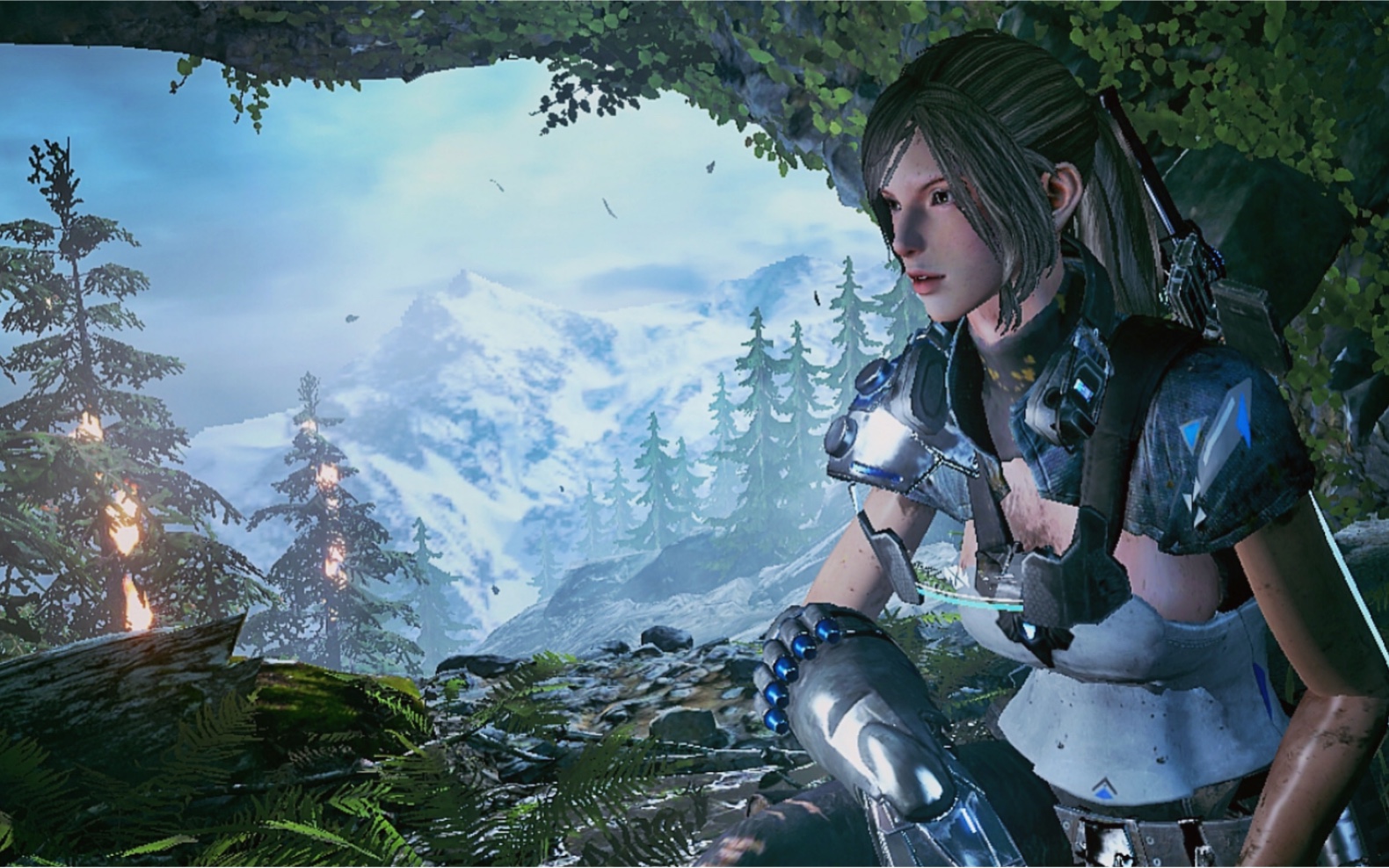 steam移植《光明记忆》手游安卓版黑鲨疯狗模式最高画质试玩 画质爆炸