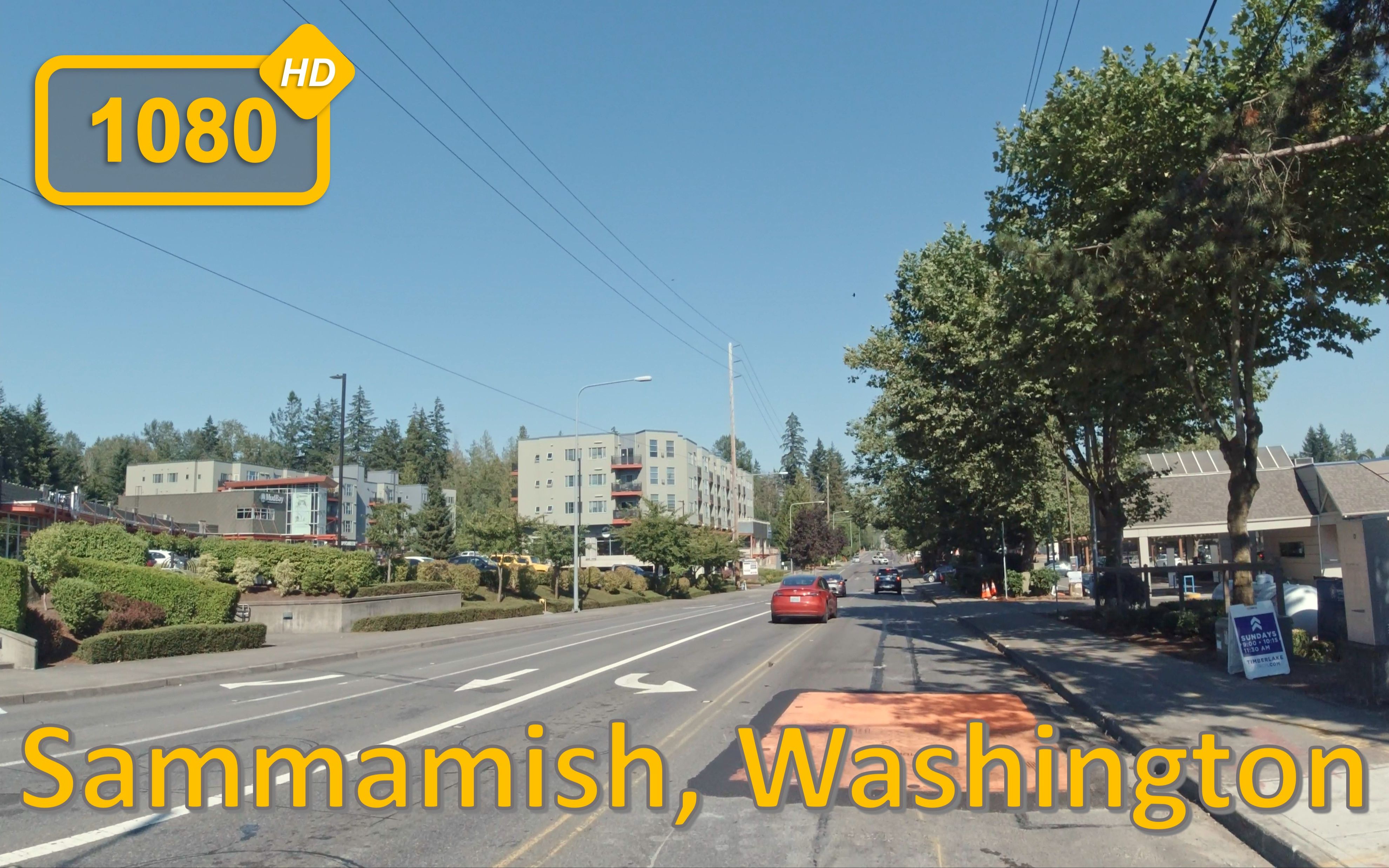 [图]瑟玛米什，华盛顿州 Driving in Sammamish, Washington - 行车旅游Vlog