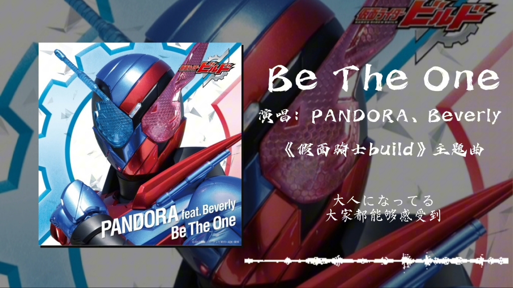 「日推歌单」《假面骑士build》主题曲 - Be The One(PANDORA、Beverly )