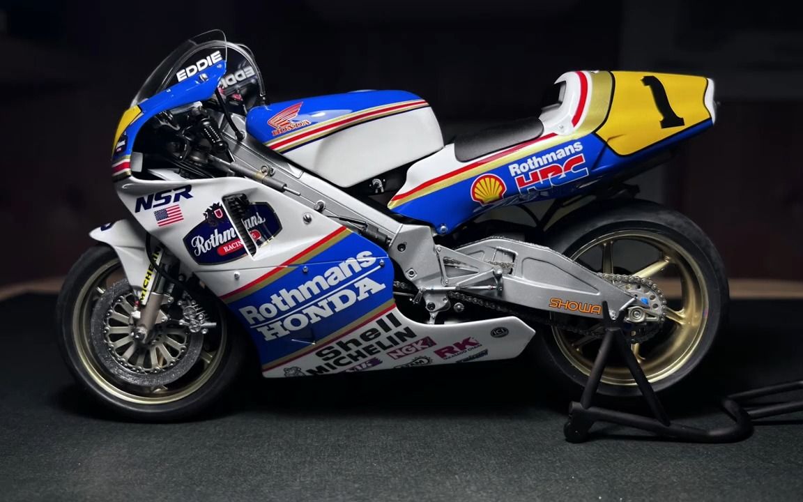 1/12 hasegawa rothmans honda nsr500 1989 wgp500 champion
