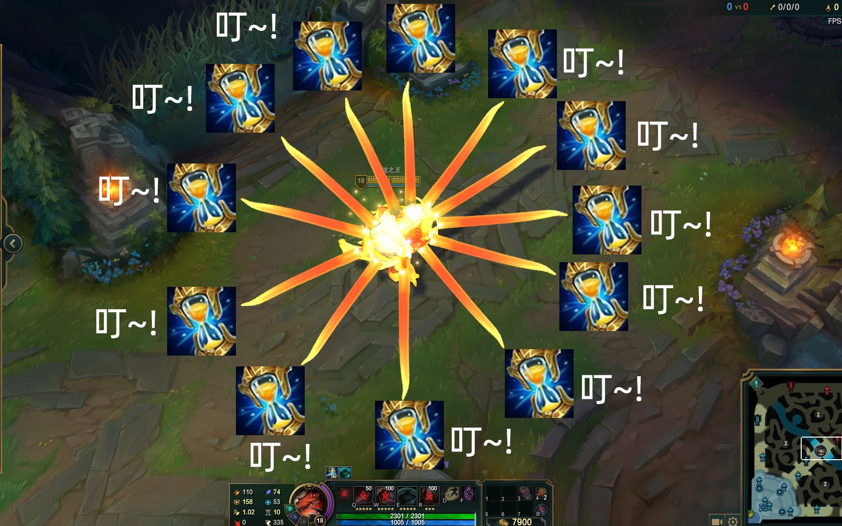 【冷知识】英雄联盟只有这十一位可以在金身状态释放技能