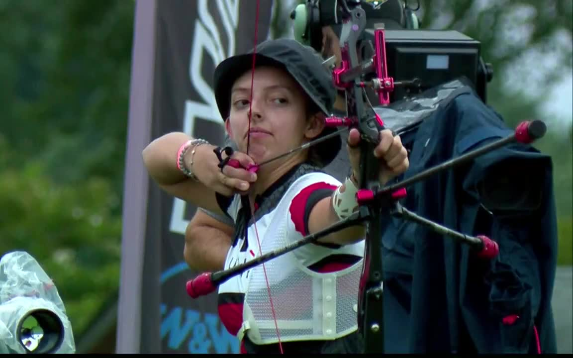 2020年美国射箭公开赛女子反曲弓决赛(alex zuleta visser vs erin