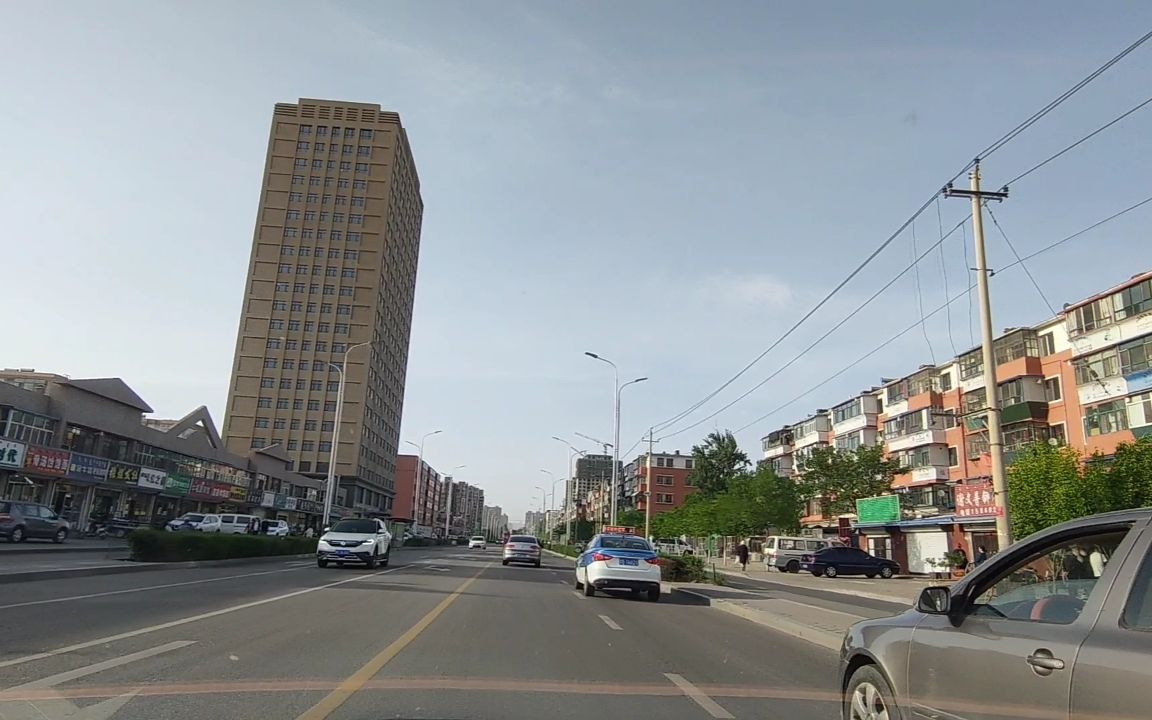 实拍内蒙古包头市昆区民族西路看看这边最近路况怎么样