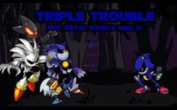 FNF: Triple Trouble But Mecha Sonic Sings It 