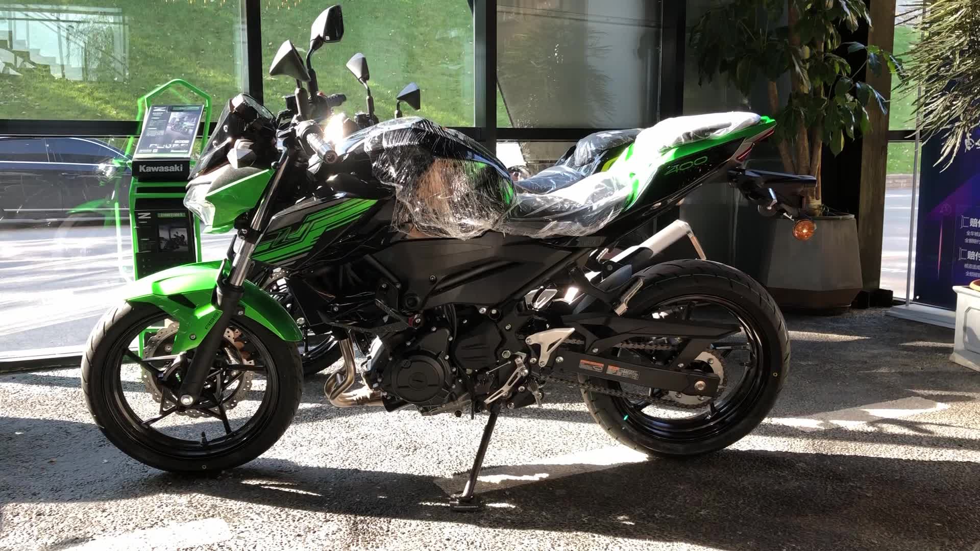 2019 Kawasaki Z400 川崎Z400 静态实拍哔哩哔哩bilibili