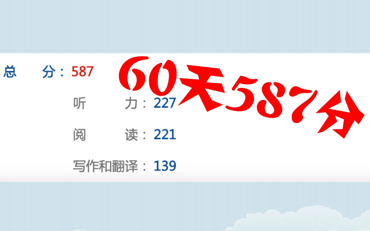 [图]60天爆肝587分，学长教你备考英语六级！