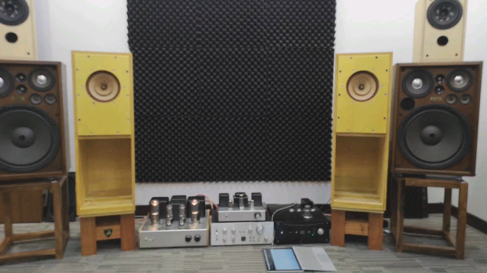 日本珊瑚beta8古董全频喇叭测试2