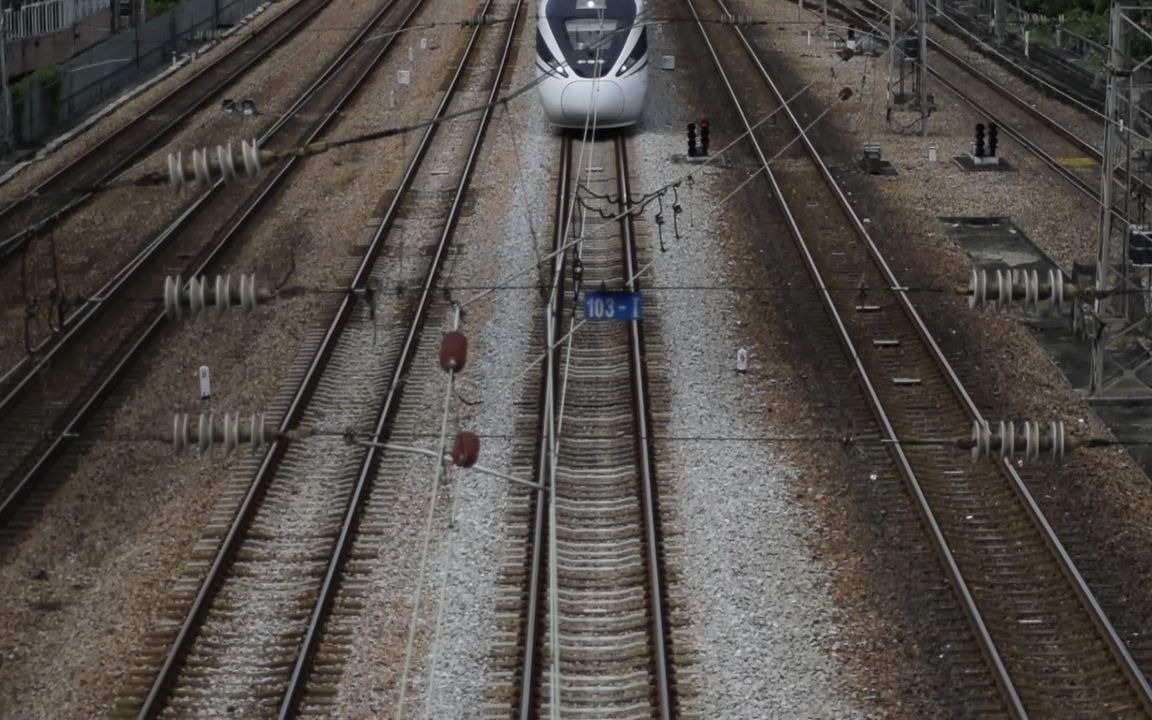 重联crh1aa广州东出站