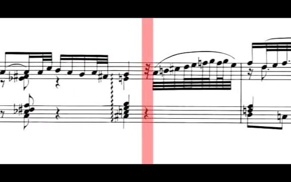 [图]巴赫 d小调半音幻想曲与赋格 BWV903 乐谱滚动 gerubach 制作