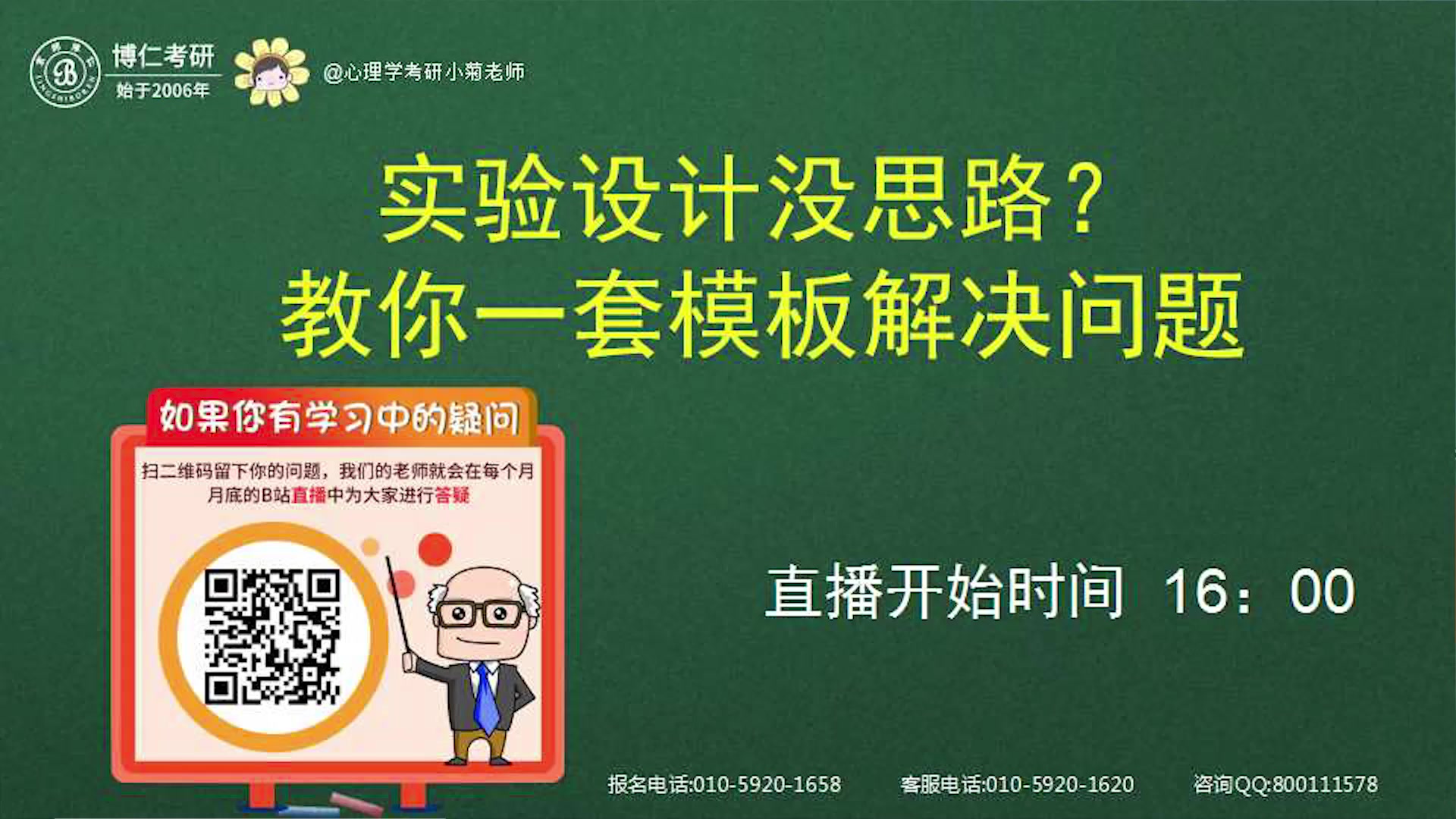 [图]【心理学考研】实验设计没思路？教你一套模板解决问题