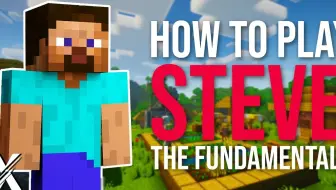 【熟肉】史蒂夫的基础教程by Xenado  How to MASTER the Fundamentals of Steve in Smash