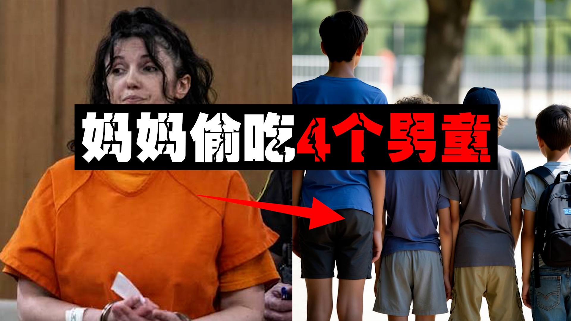【最吓人留宿】妈妈性侵儿子同学被发现，警方调查竟然还有仨。。。海报