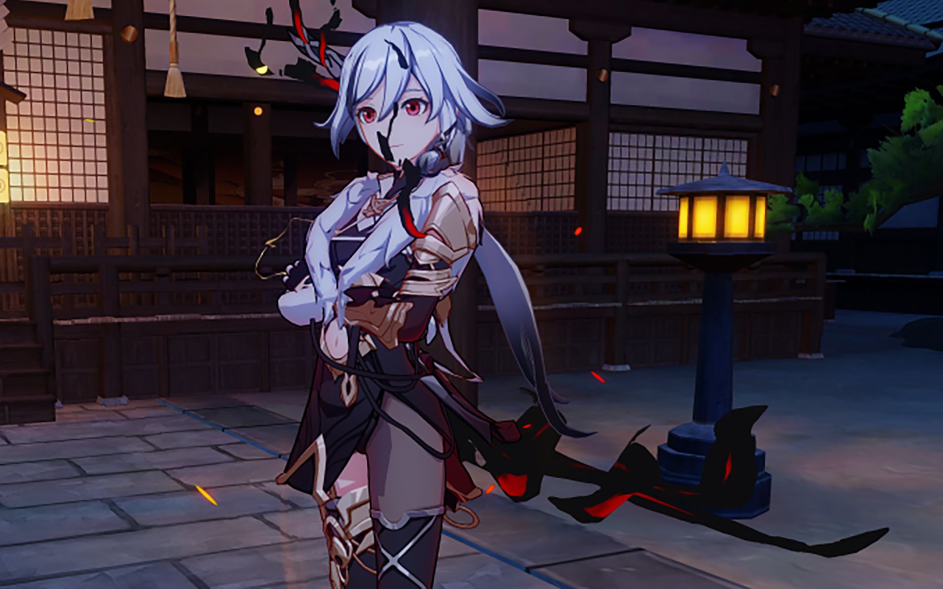 【崩坏3】帅的一批,黑符华皮肤上手演示!