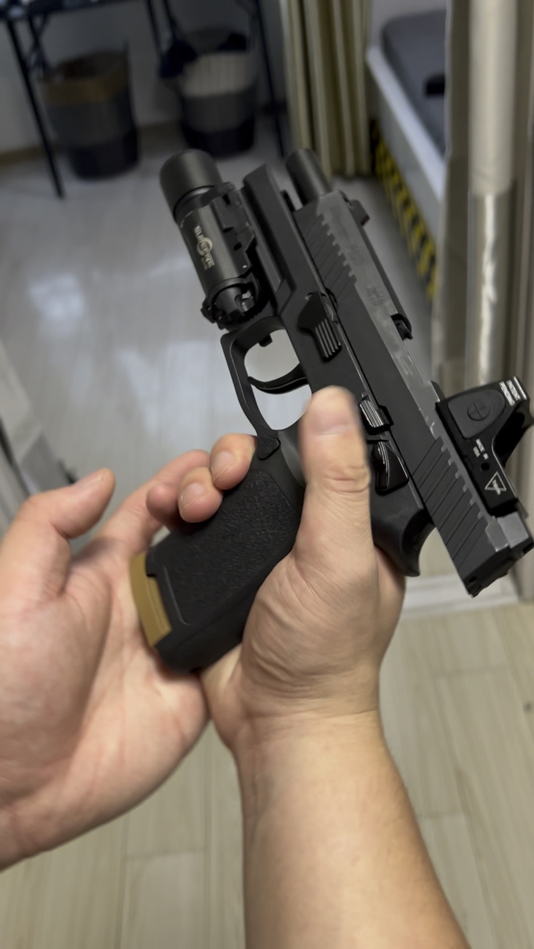 蓝星p320把玩还可以,就是费手指头