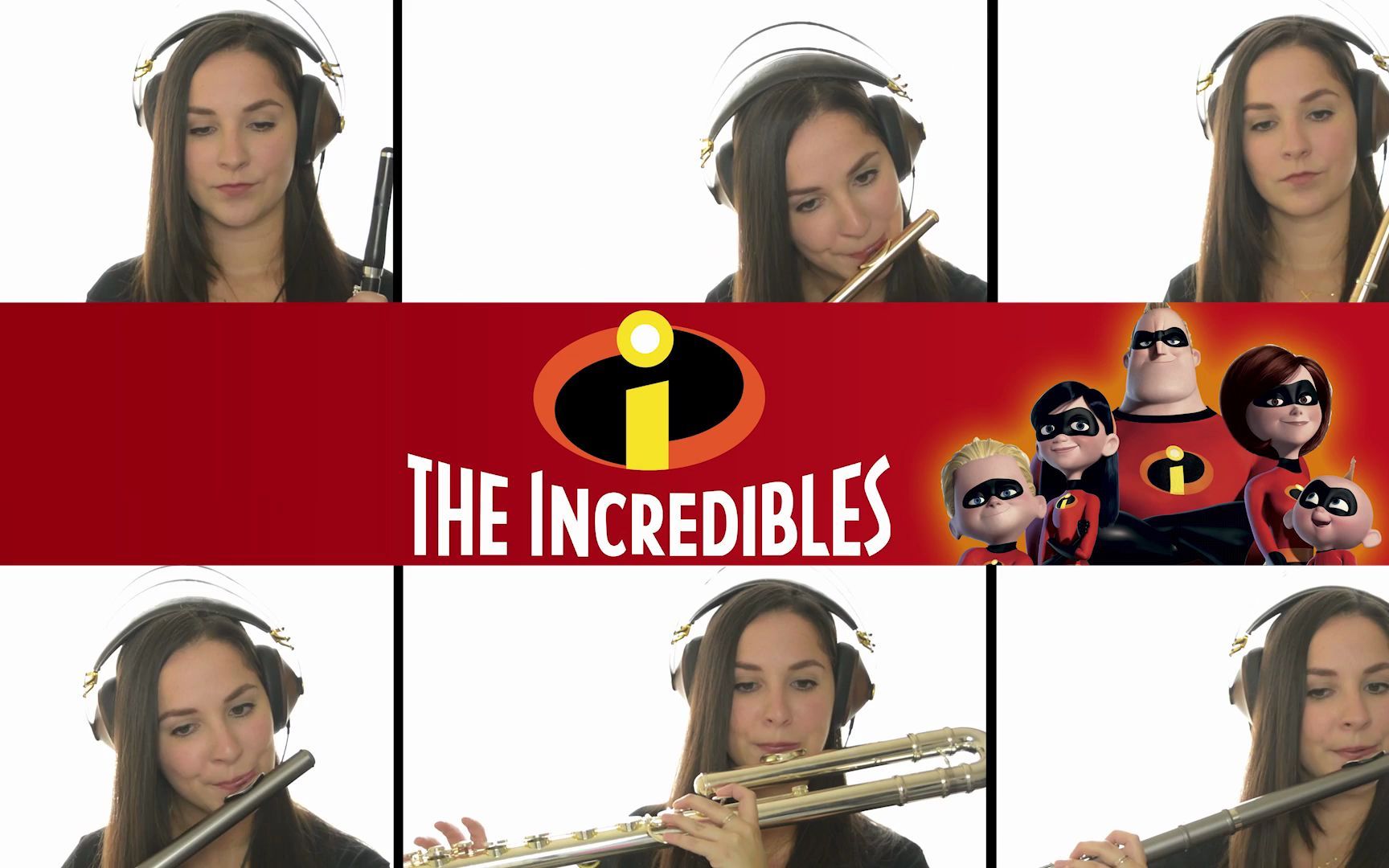 [图]【长笛重奏】The Incredibles Theme 超人总动员 主题 Arr.Gina Luciani