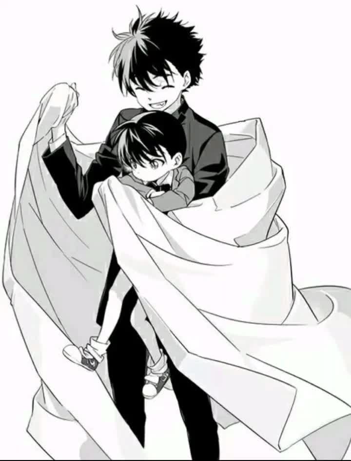 壁纸 #工藤新一#怪盗基德#快新#柯基 被吞了,以前的视频还在,但是