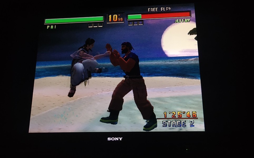 vf3 vf3tb vr3 vr战士3 20220125 群主残暴试玩 dc接vga输出 手柄操作