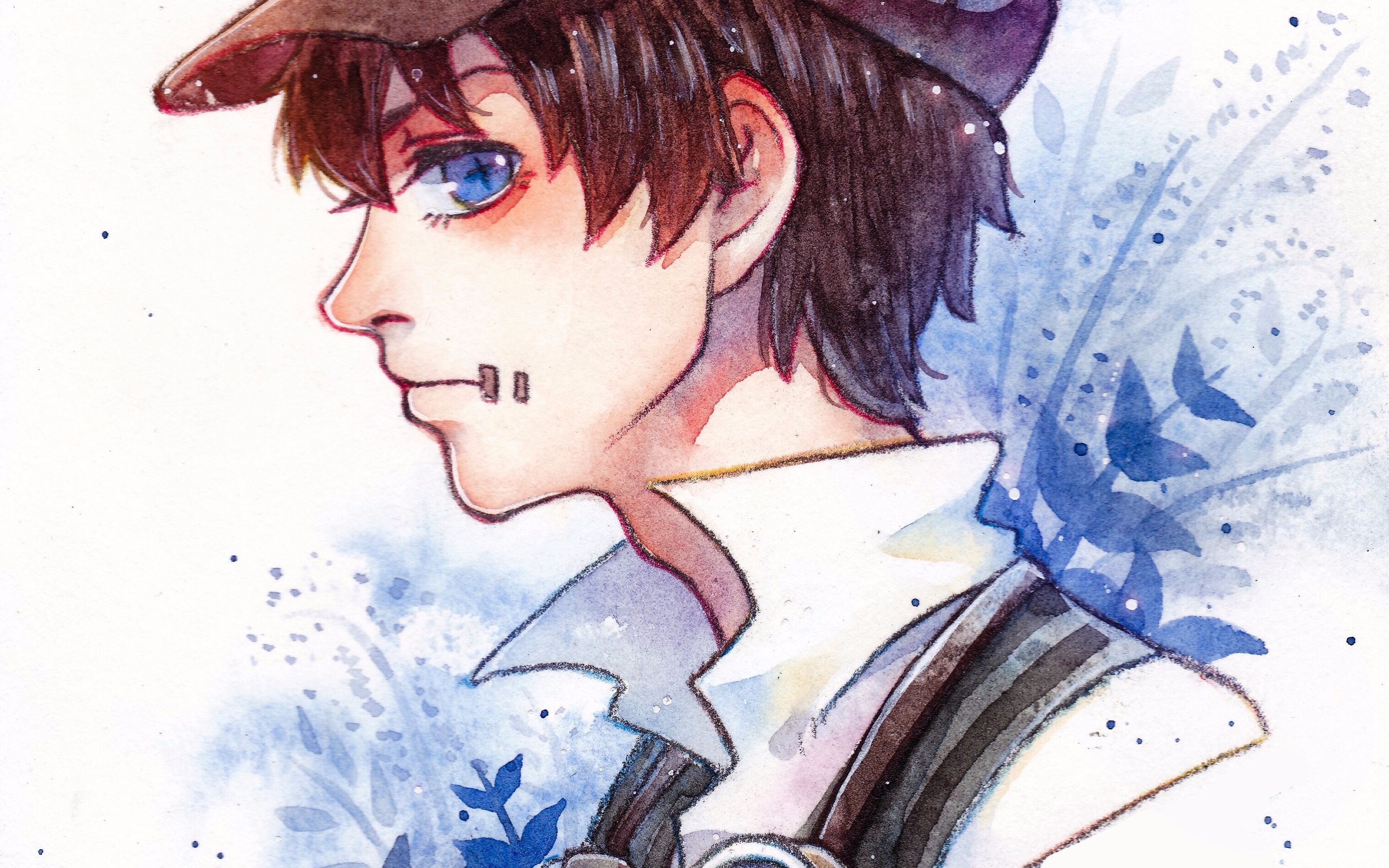 [暄]【水彩】一只小弹簧奈布_哔哩哔哩_bilibili