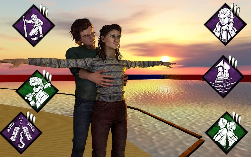 4k黎明杀机超能逃生者系列南希专家和史蒂夫专家