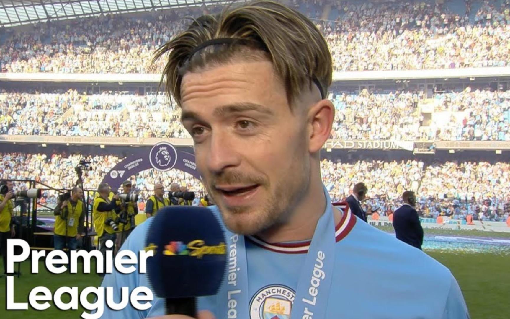 【曼城】格拉利什夺冠采访:我知道我的转会费有多高,所以我一直知道我