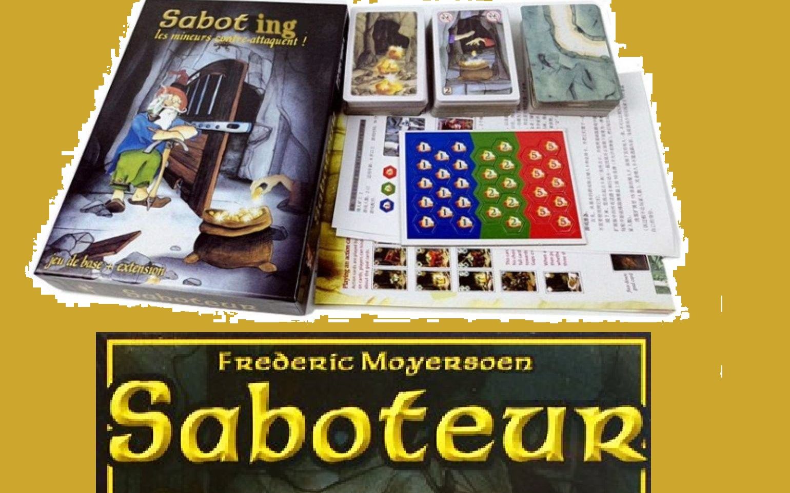 [图]《矮人矿坑（Saboteur）拓展版》规则介绍