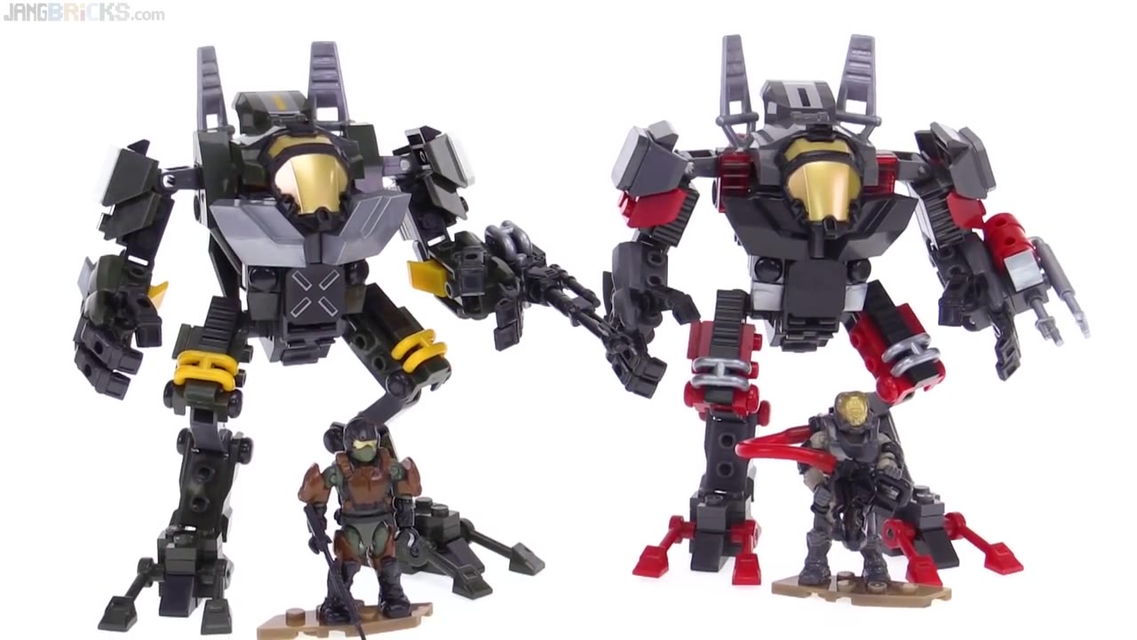 美家宝独眼巨人机甲测评 mega bloks halo wars 2 strike &