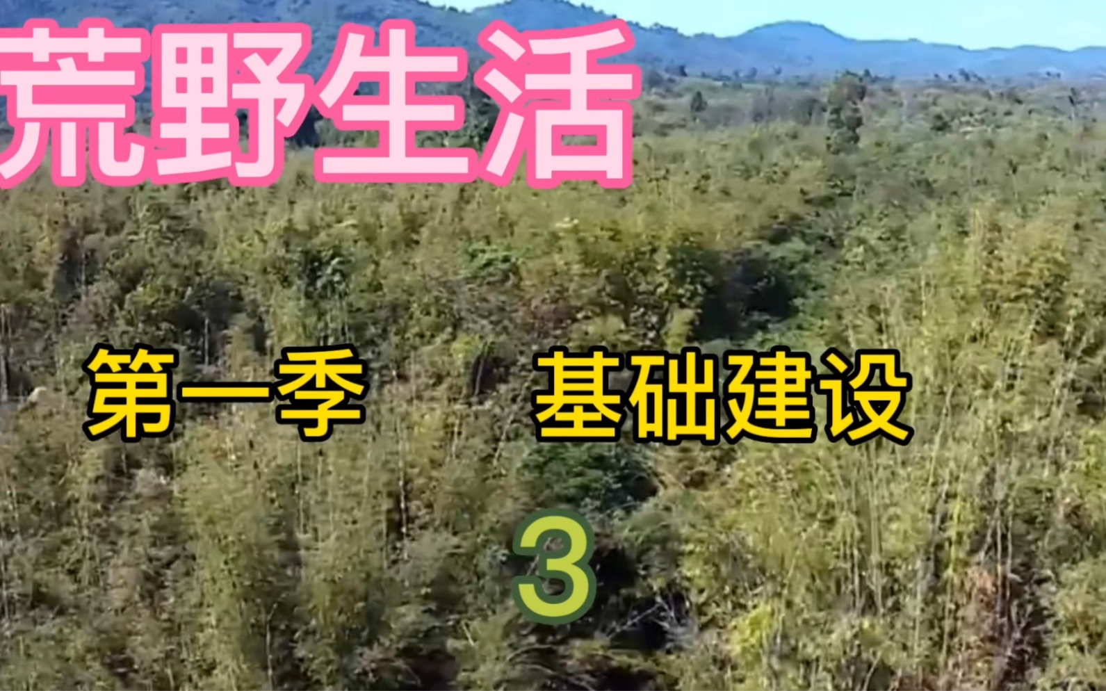 在老挝的荒野生活第一季(3)基础建设寻找地界哔哩哔哩bilibili