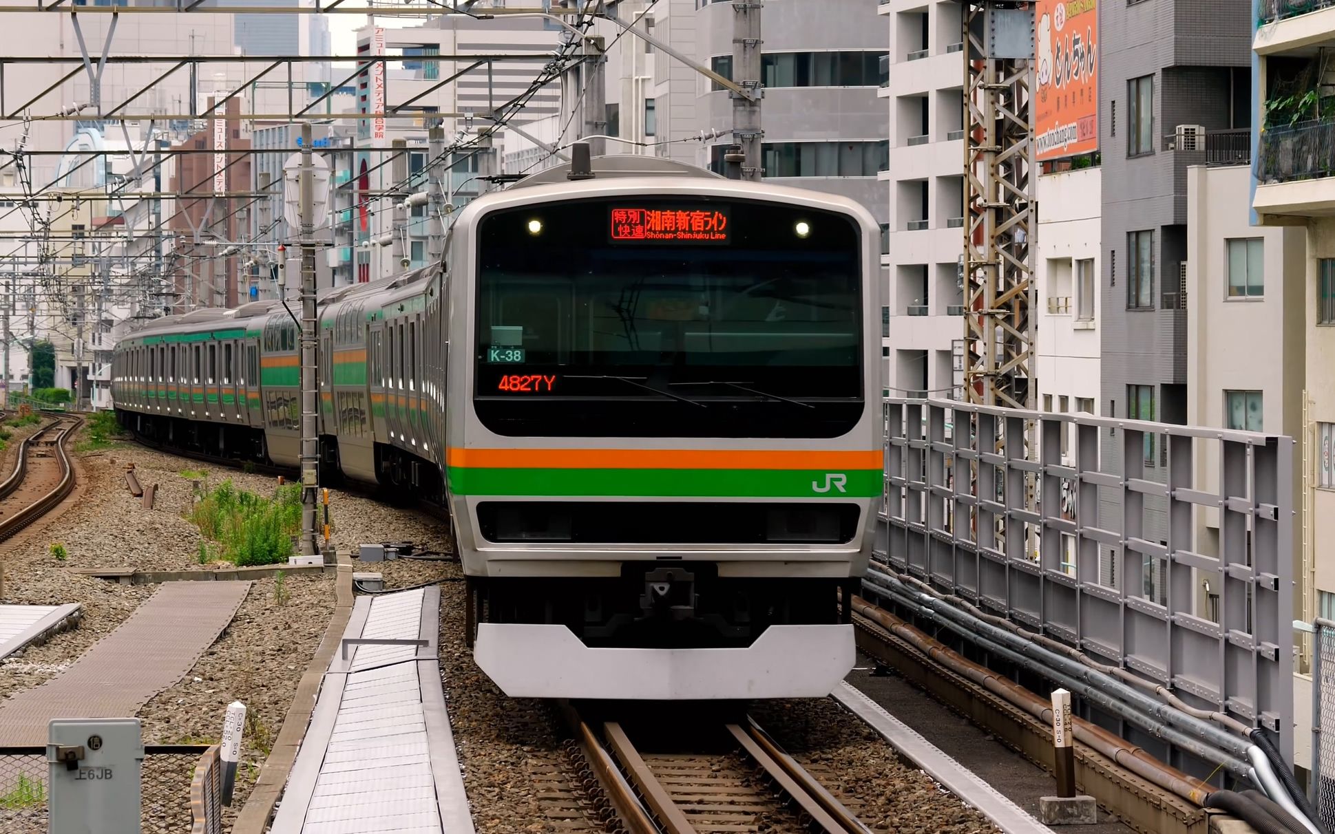 【铁道】惠比寿/湘南新宿线/e231/e233/松下lumix gh5_4k60p