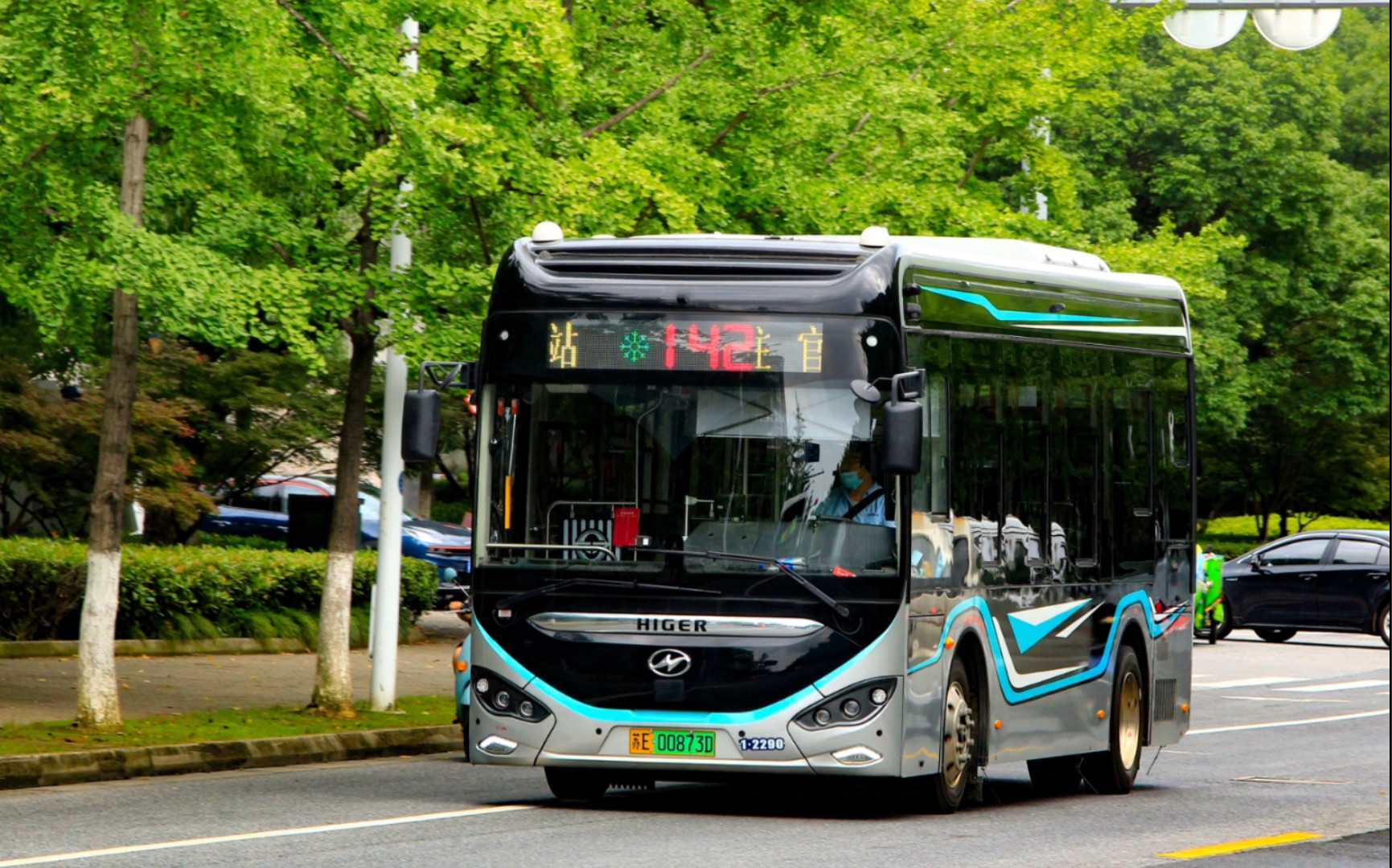 【小蔚蓝】苏州公交 海格客车klq6856gaevn3a 原速原声 运营实录 行走