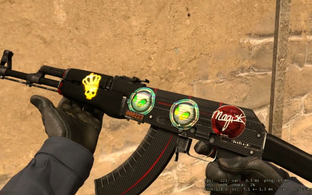 csgo皇冠全息大眼传家宝参考