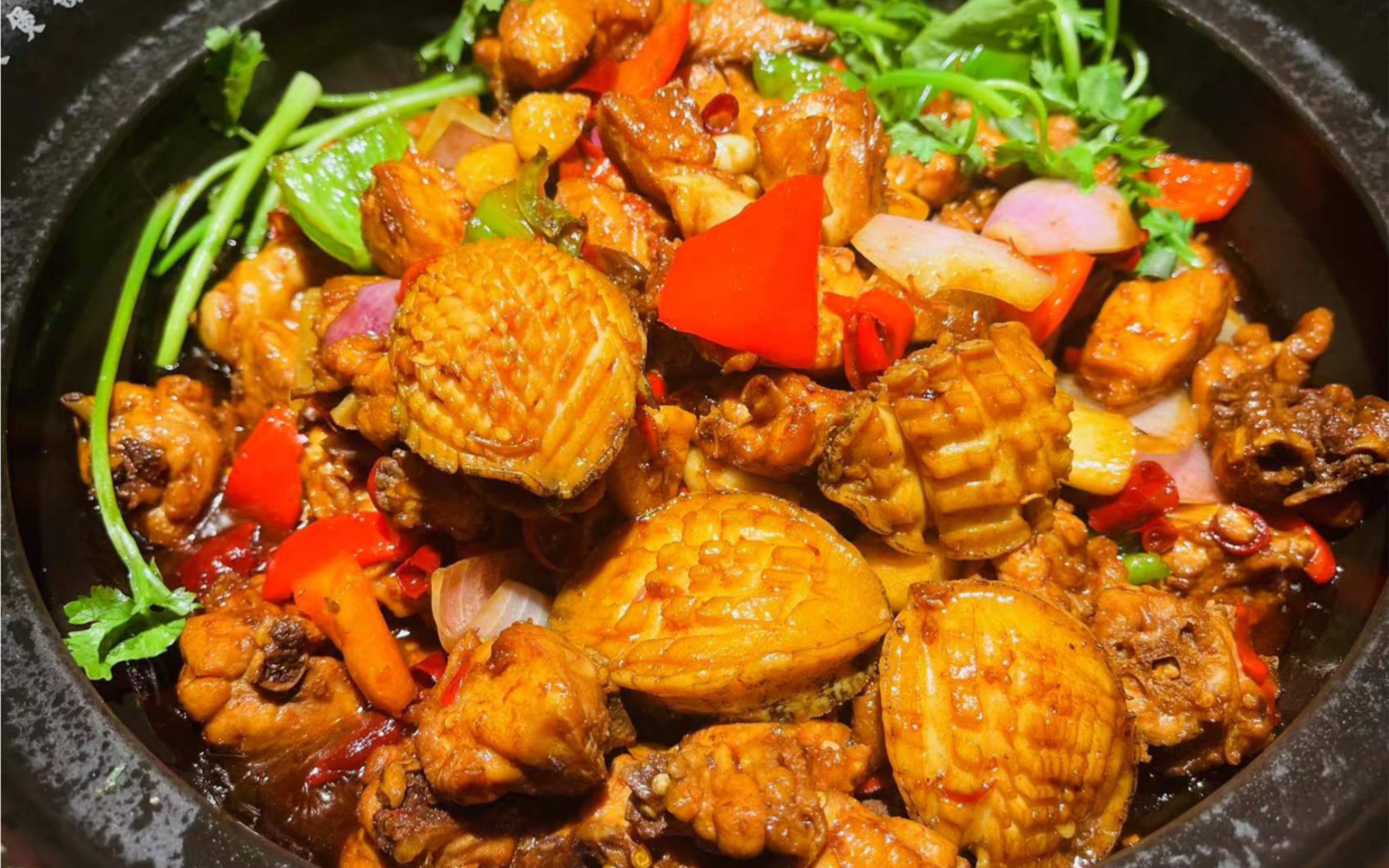 有鲍鱼的炒鸡,我愿称之为杭州炒鸡天花板_哔哩哔哩_bilibili