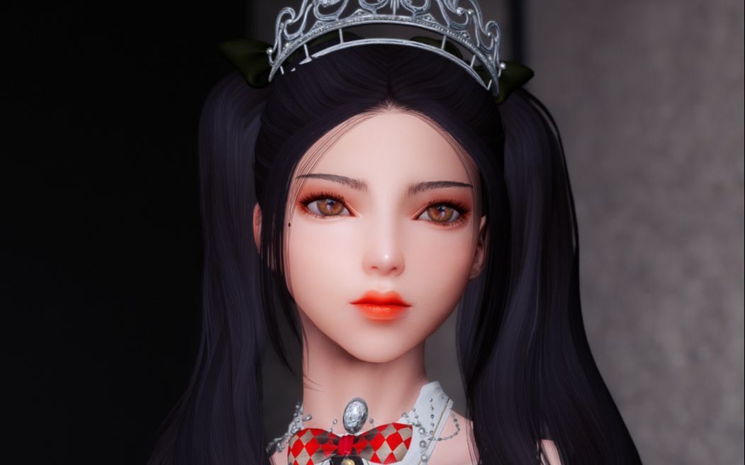 上古卷轴5从零开始的高模捏脸过程