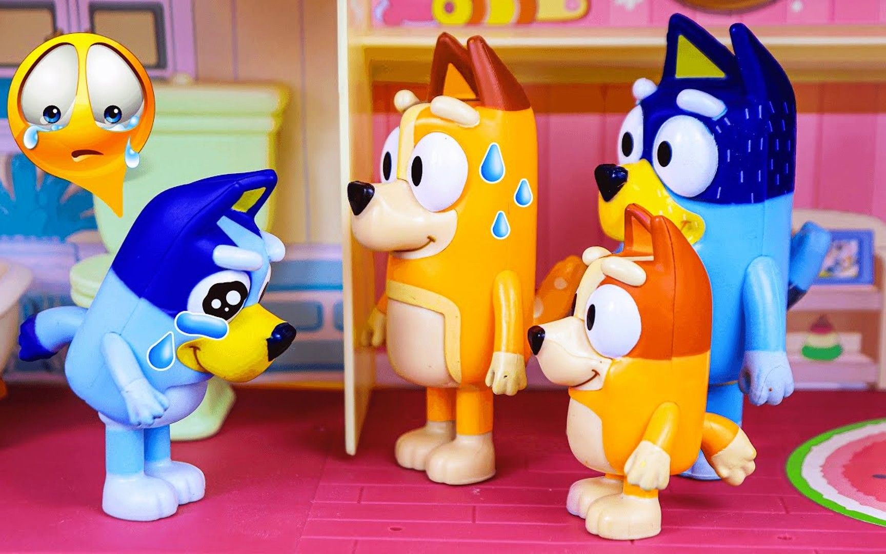 益智玩具:布鲁伊熬夜看电视,导致上课无精打采,这是不对的哦!