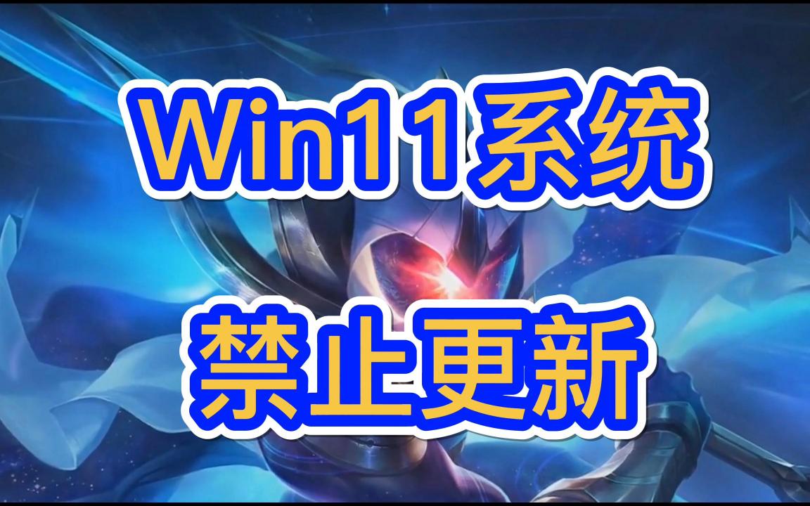 Win11系统禁止更新哔哩哔哩bilibili