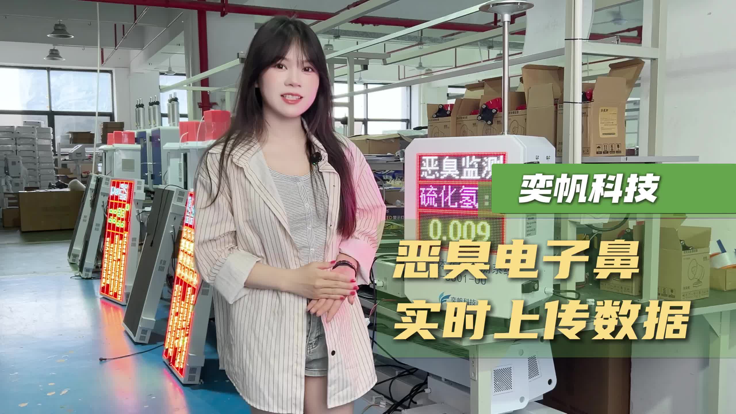 恶臭电子鼻源头厂家，现场实时监测恶臭异味