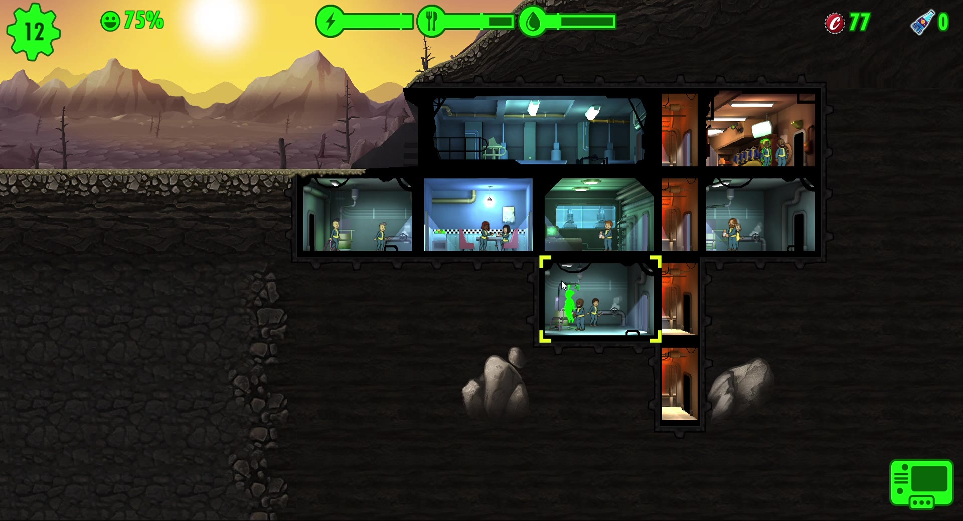 【fallout shelter 辐射避难所】真好玩呀