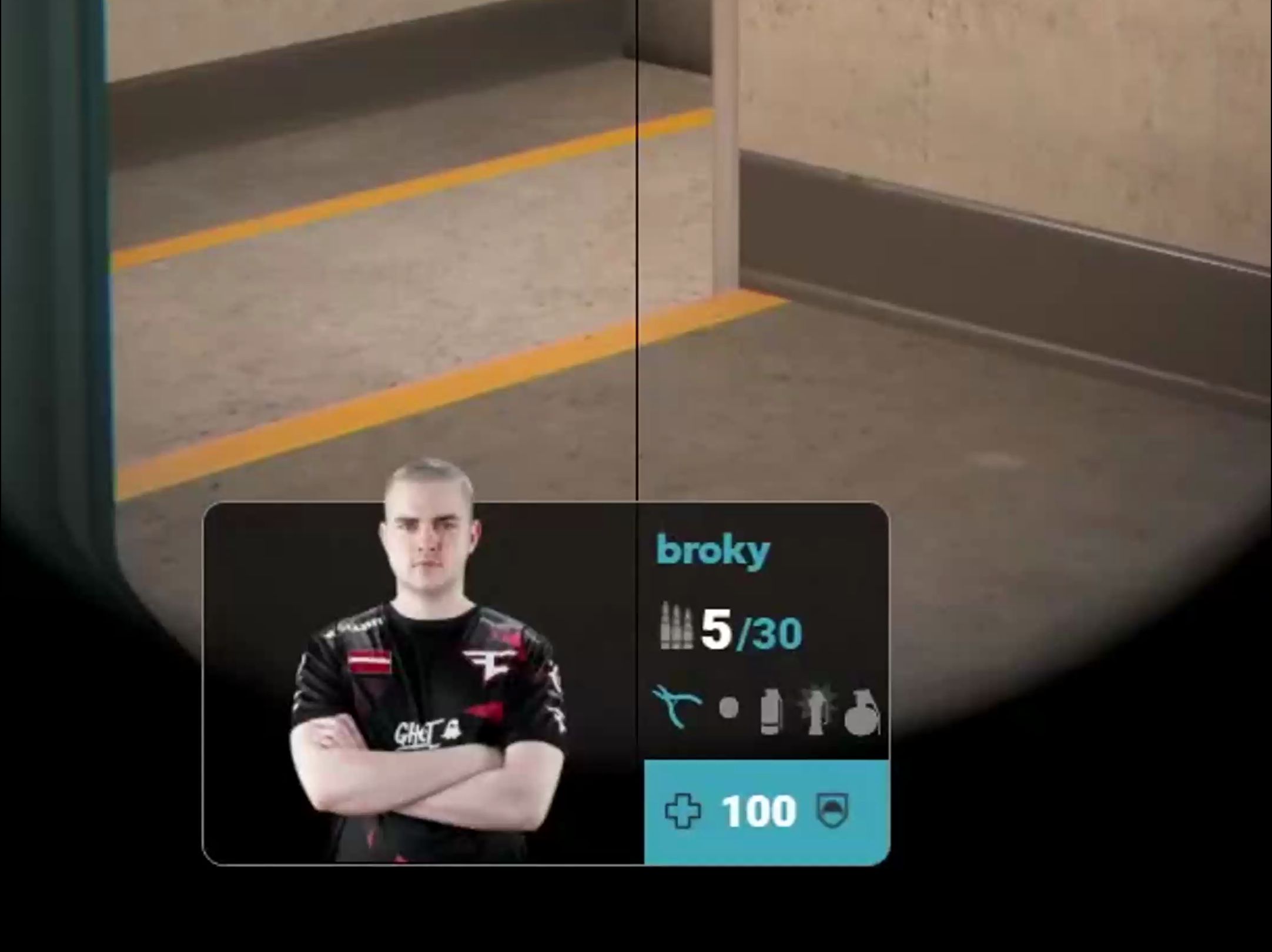 【2024哥本哈根major】broky用awp近距离守nuke a点