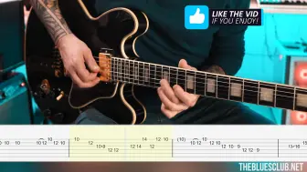 Download Video: 【布鲁斯电吉他谱】超有蓝调味儿的乐句！BB King's NO GOOD Intro with TABS 💙